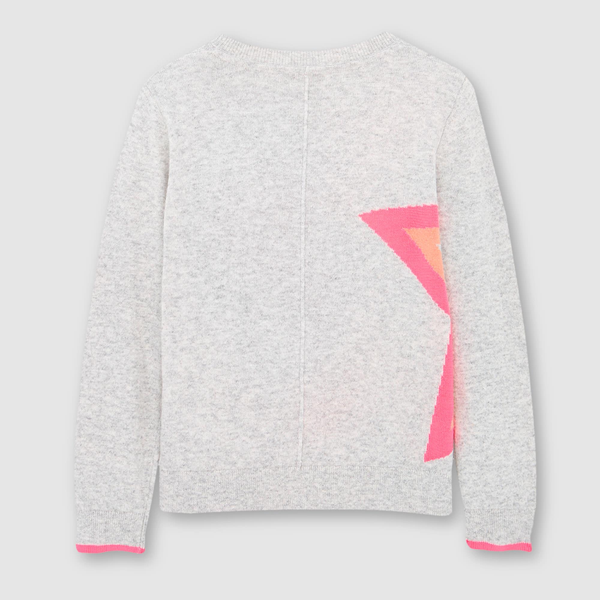 Oversize Neon Star Sweater